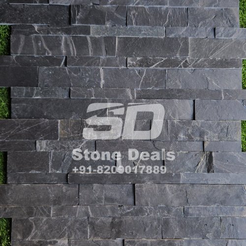black stone wall panels