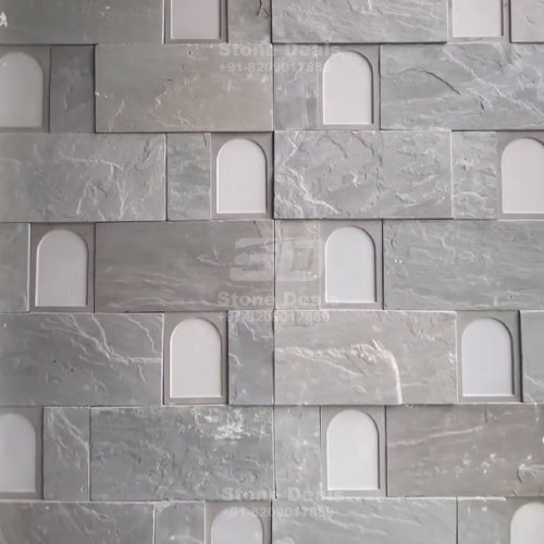 morden gray stone wall cladding for interior