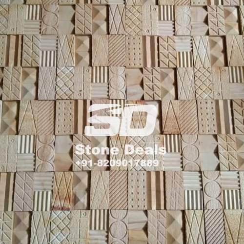 morden wooden stone cnc design