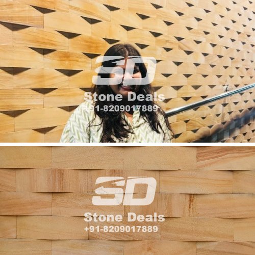 speed breaker wooden stone tiles