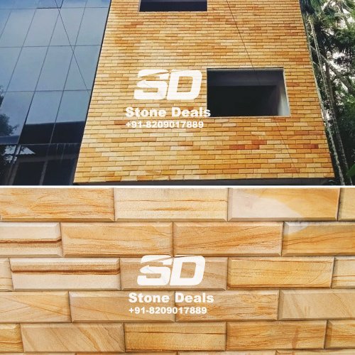 wooden stone exterior wall cladding